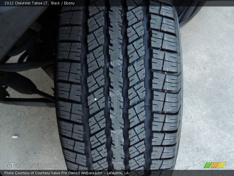 Black / Ebony 2012 Chevrolet Tahoe LT
