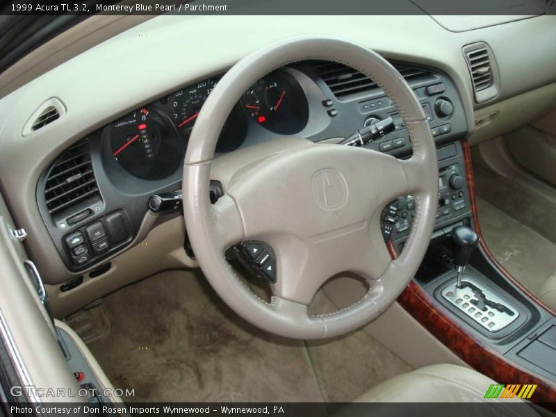 Monterey Blue Pearl / Parchment 1999 Acura TL 3.2