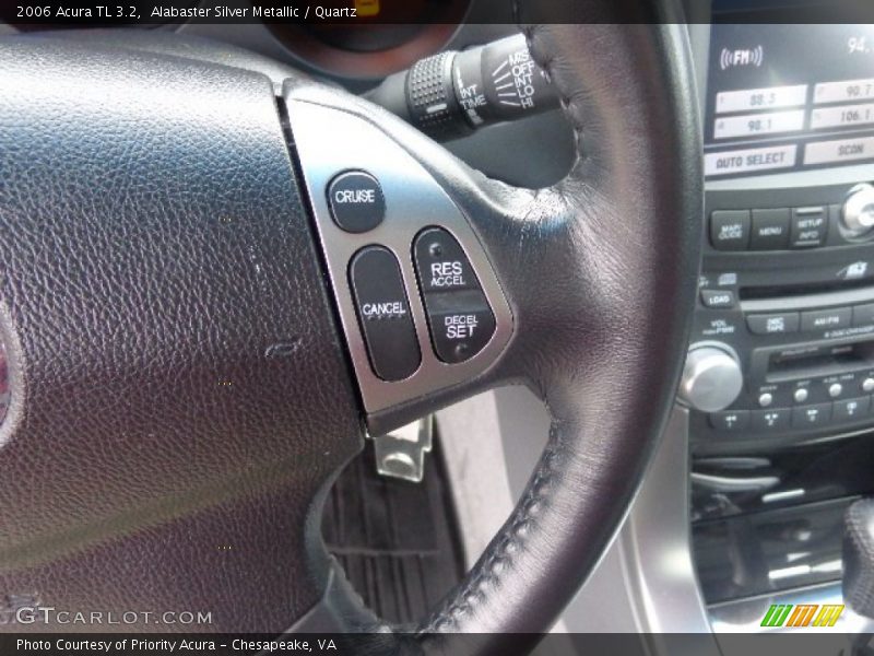 Alabaster Silver Metallic / Quartz 2006 Acura TL 3.2