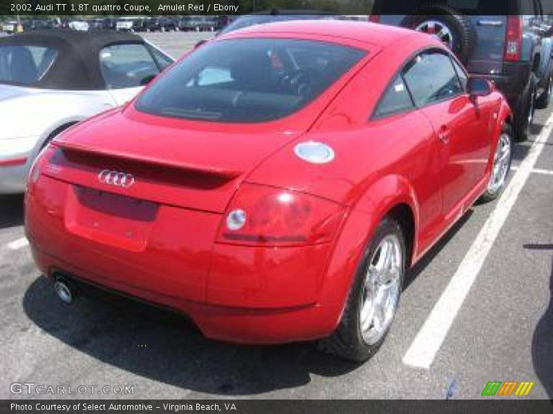 Amulet Red / Ebony 2002 Audi TT 1.8T quattro Coupe