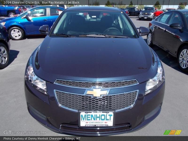 Blue Ray Metallic / Jet Black 2014 Chevrolet Cruze Eco