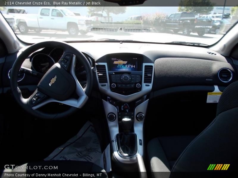 Blue Ray Metallic / Jet Black 2014 Chevrolet Cruze Eco