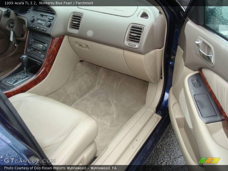 Monterey Blue Pearl / Parchment 1999 Acura TL 3.2