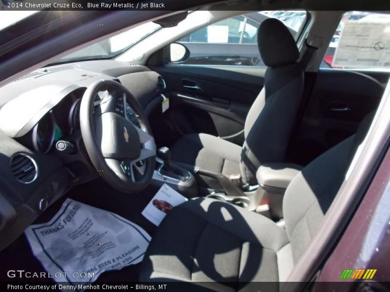 Blue Ray Metallic / Jet Black 2014 Chevrolet Cruze Eco