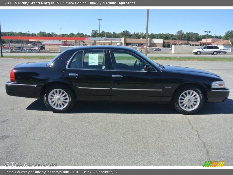 Black / Medium Light Stone 2010 Mercury Grand Marquis LS Ultimate Edition