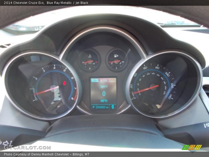  2014 Cruze Eco Eco Gauges