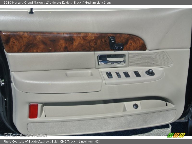 Black / Medium Light Stone 2010 Mercury Grand Marquis LS Ultimate Edition
