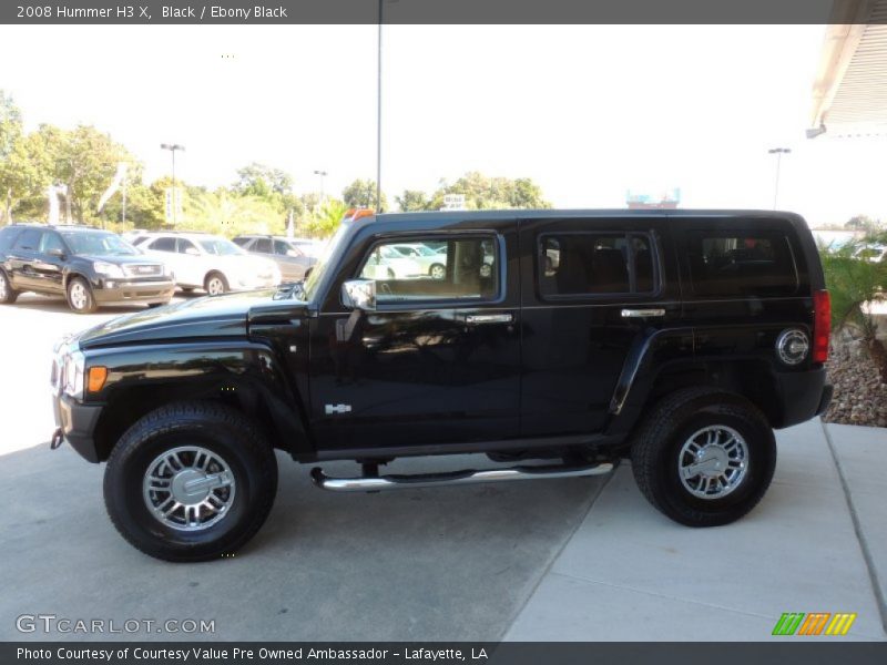 Black / Ebony Black 2008 Hummer H3 X