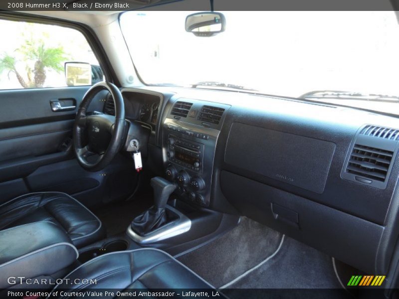 Black / Ebony Black 2008 Hummer H3 X