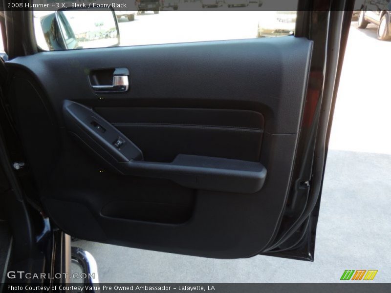 Black / Ebony Black 2008 Hummer H3 X