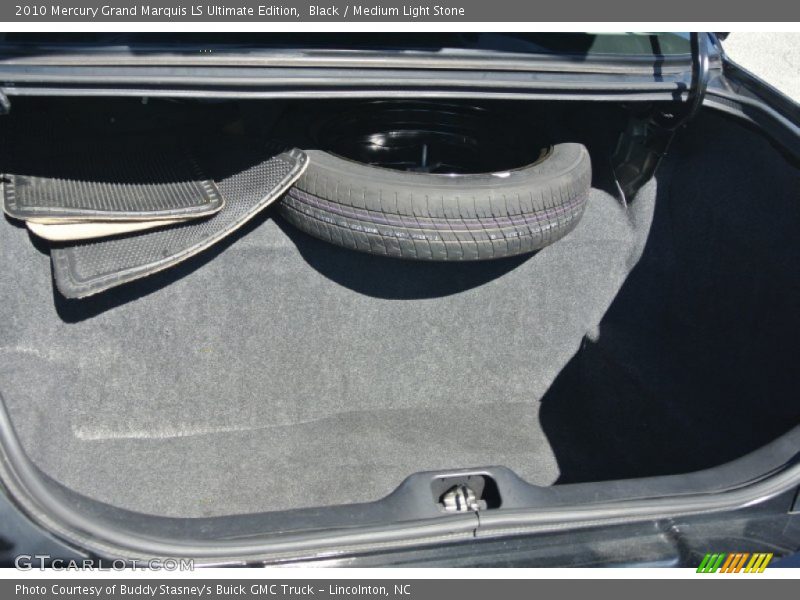 Black / Medium Light Stone 2010 Mercury Grand Marquis LS Ultimate Edition