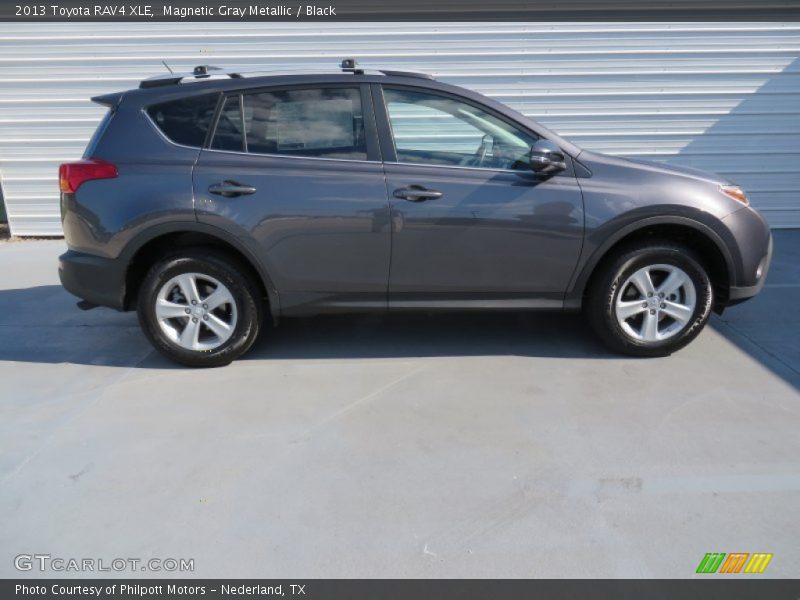 Magnetic Gray Metallic / Black 2013 Toyota RAV4 XLE