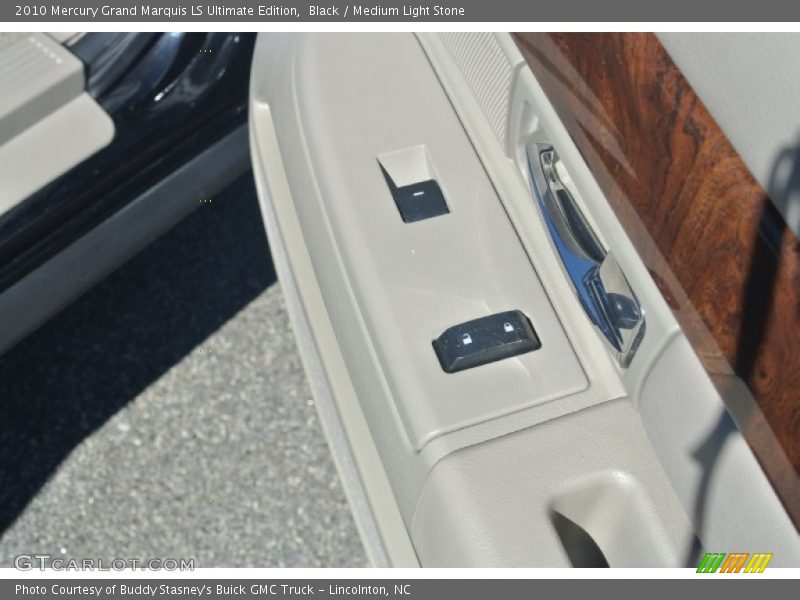 Black / Medium Light Stone 2010 Mercury Grand Marquis LS Ultimate Edition