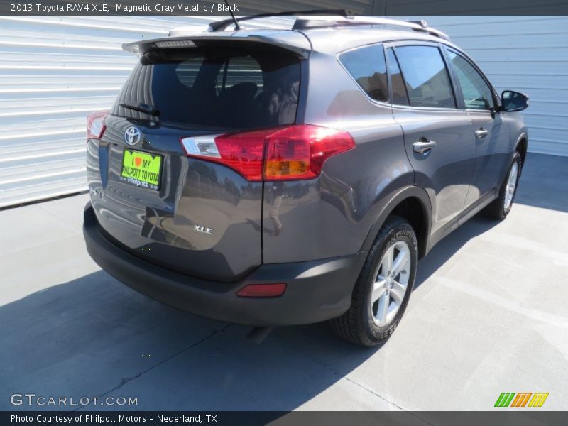 Magnetic Gray Metallic / Black 2013 Toyota RAV4 XLE
