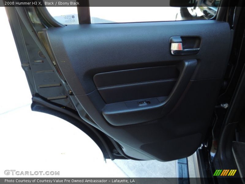 Black / Ebony Black 2008 Hummer H3 X
