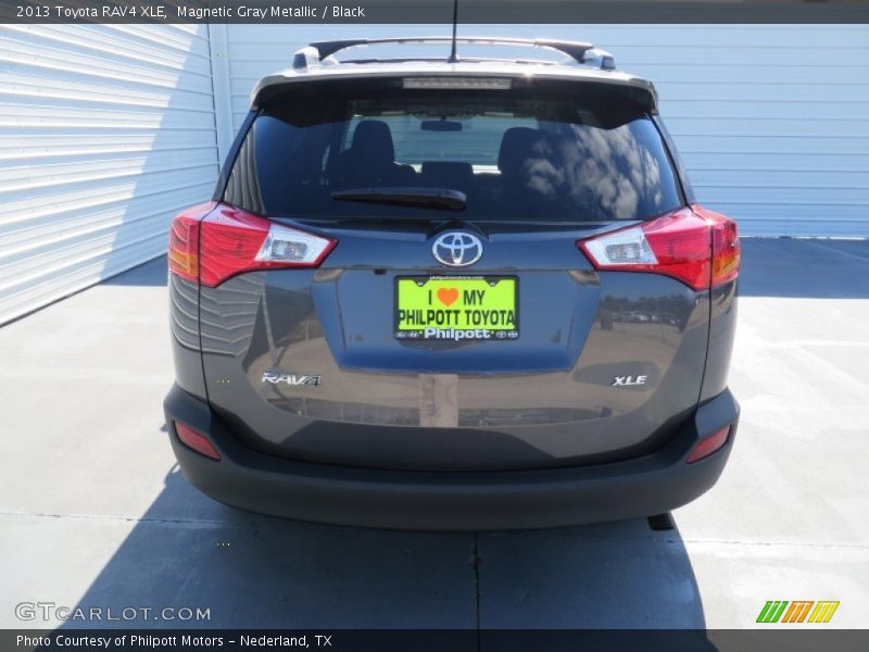 Magnetic Gray Metallic / Black 2013 Toyota RAV4 XLE