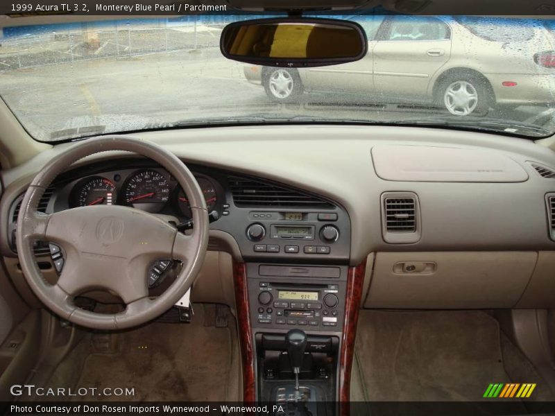 Monterey Blue Pearl / Parchment 1999 Acura TL 3.2