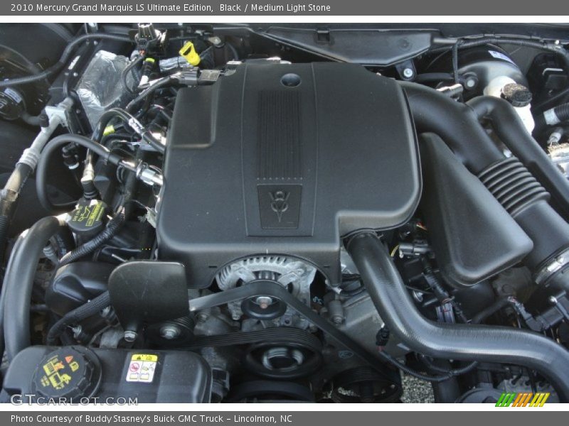 Black / Medium Light Stone 2010 Mercury Grand Marquis LS Ultimate Edition