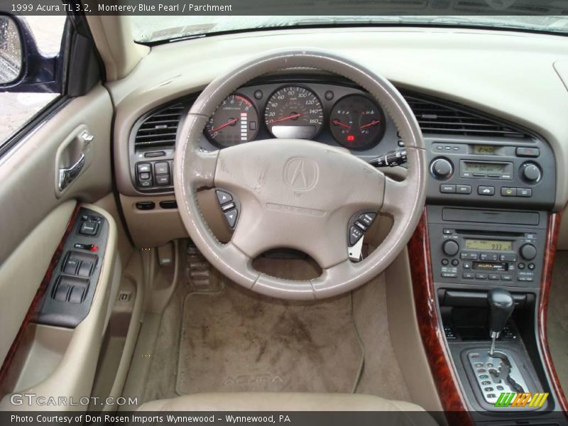 Monterey Blue Pearl / Parchment 1999 Acura TL 3.2