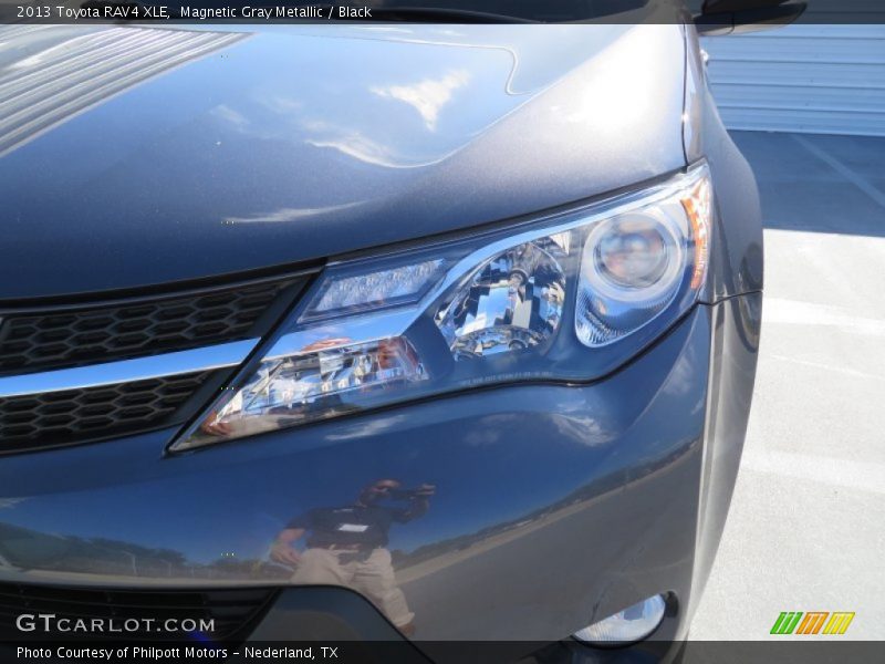 Magnetic Gray Metallic / Black 2013 Toyota RAV4 XLE