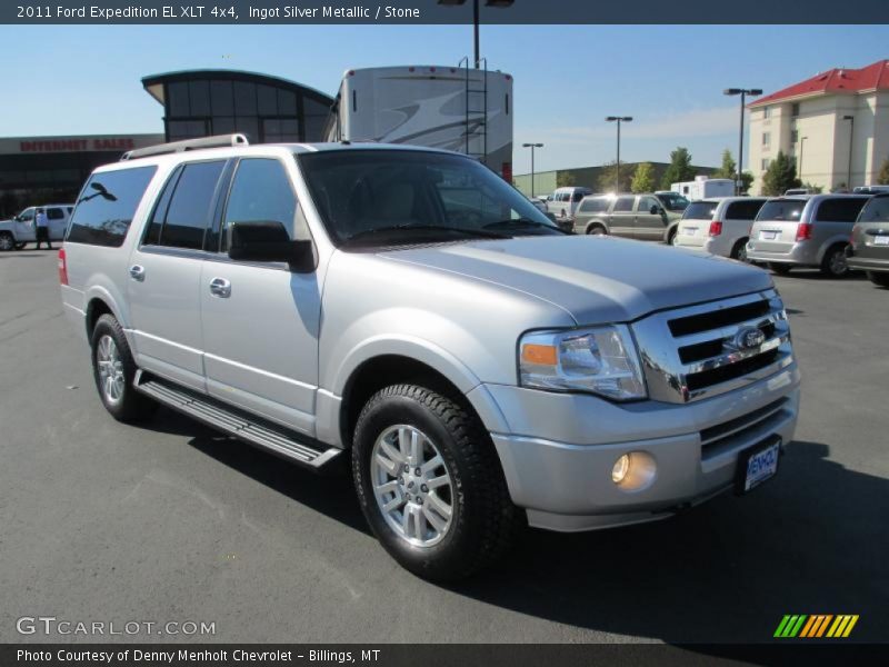 Ingot Silver Metallic / Stone 2011 Ford Expedition EL XLT 4x4