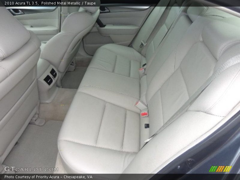 Polished Metal Metallic / Taupe 2010 Acura TL 3.5