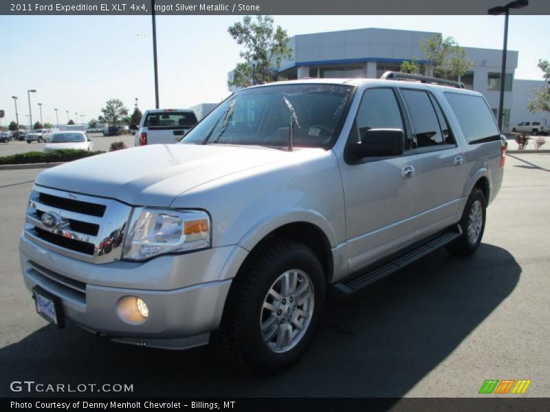 Ingot Silver Metallic / Stone 2011 Ford Expedition EL XLT 4x4
