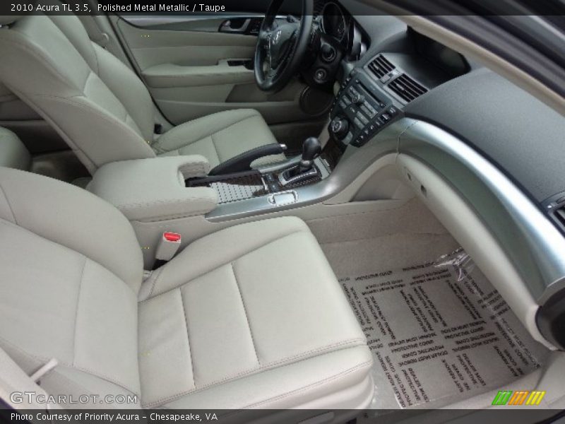 Polished Metal Metallic / Taupe 2010 Acura TL 3.5