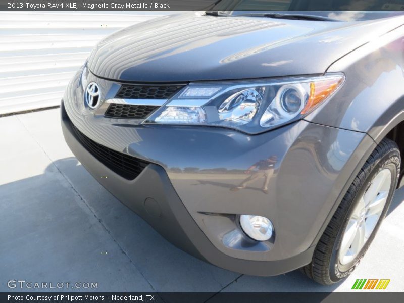 Magnetic Gray Metallic / Black 2013 Toyota RAV4 XLE