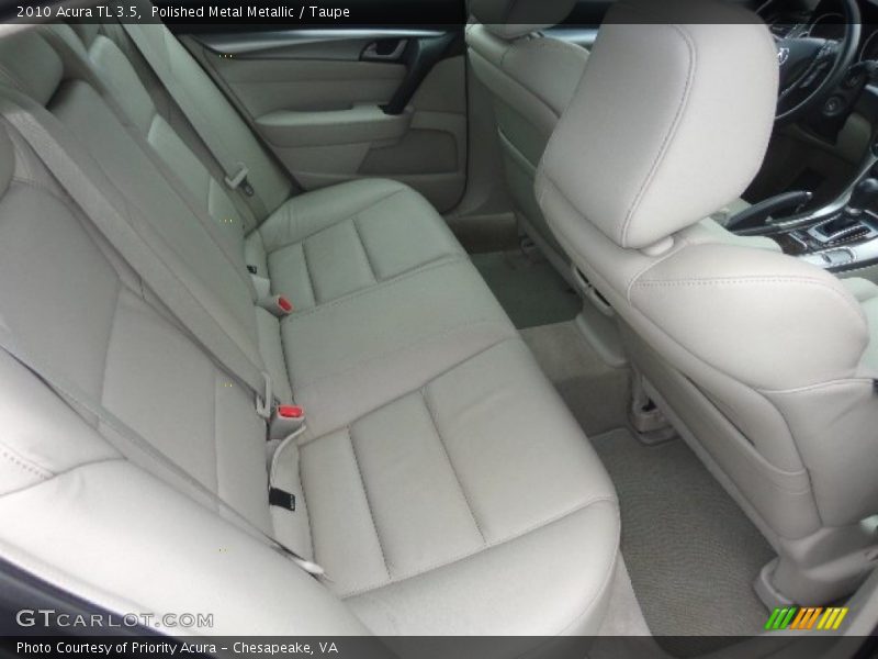 Polished Metal Metallic / Taupe 2010 Acura TL 3.5