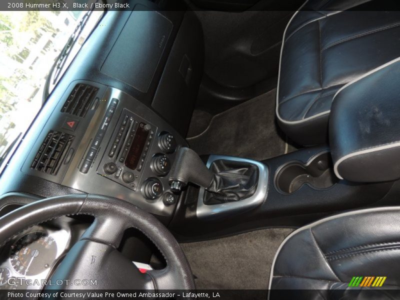 Black / Ebony Black 2008 Hummer H3 X