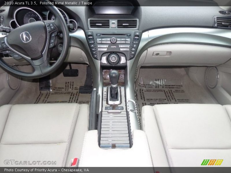 Polished Metal Metallic / Taupe 2010 Acura TL 3.5