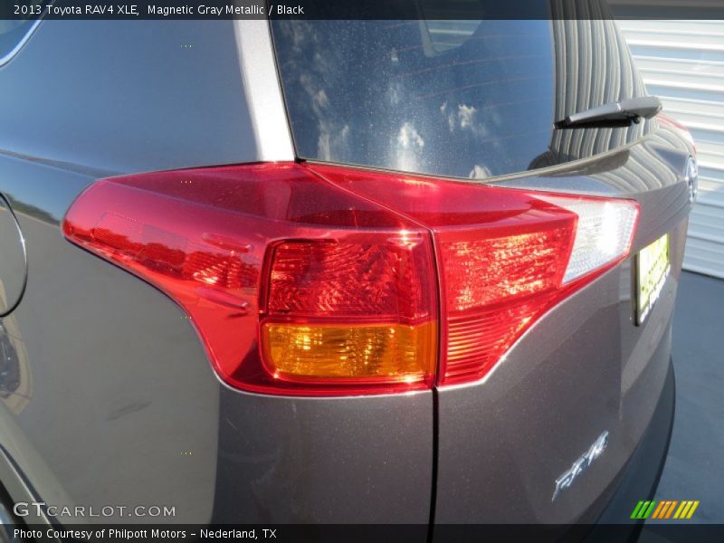 Magnetic Gray Metallic / Black 2013 Toyota RAV4 XLE