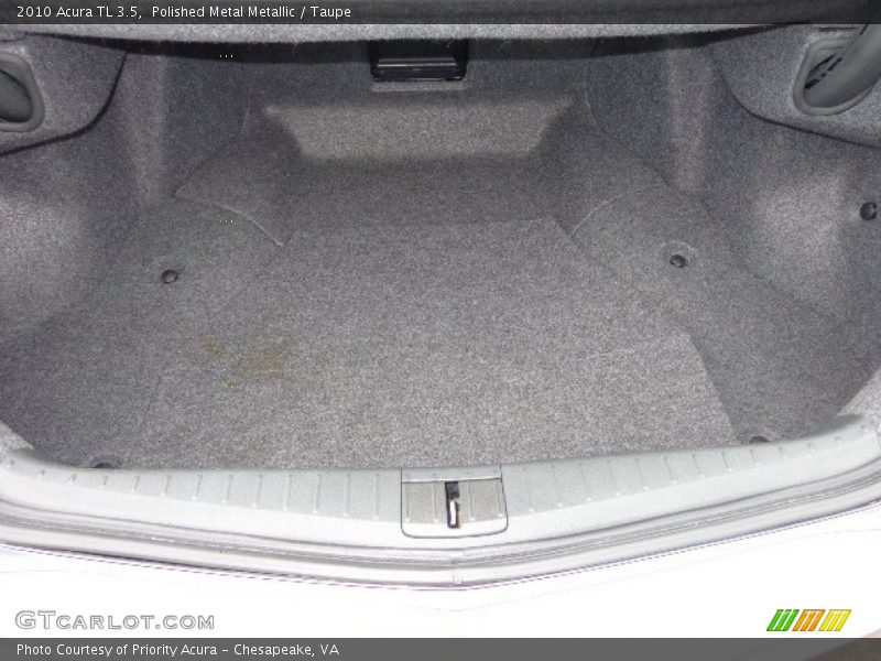Polished Metal Metallic / Taupe 2010 Acura TL 3.5
