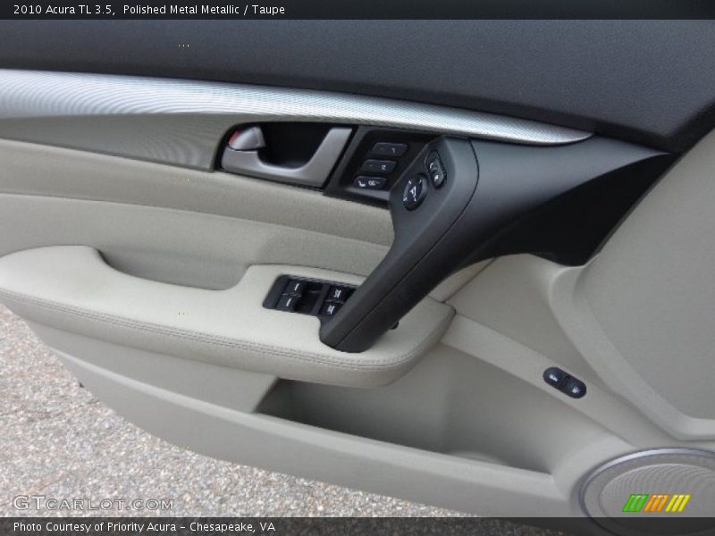 Polished Metal Metallic / Taupe 2010 Acura TL 3.5