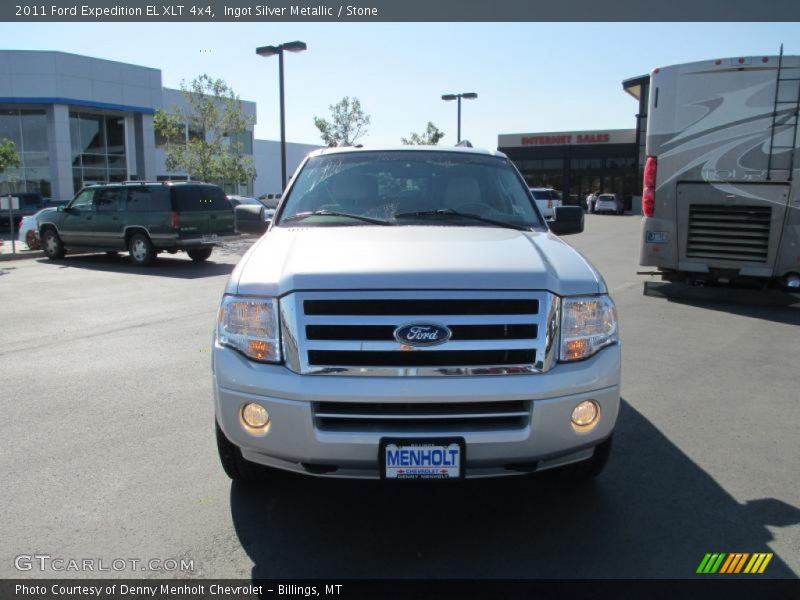 Ingot Silver Metallic / Stone 2011 Ford Expedition EL XLT 4x4