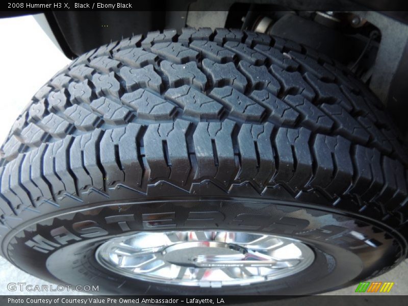 Black / Ebony Black 2008 Hummer H3 X