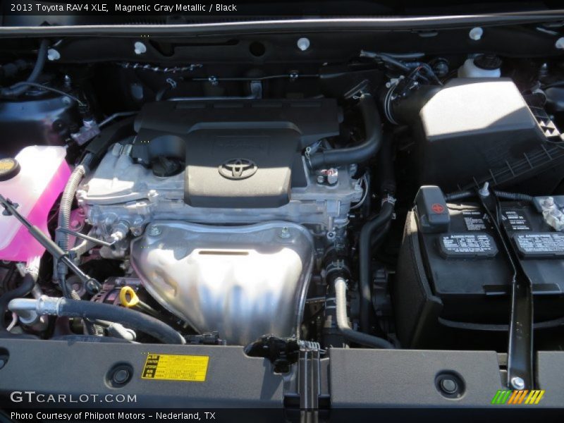 Magnetic Gray Metallic / Black 2013 Toyota RAV4 XLE