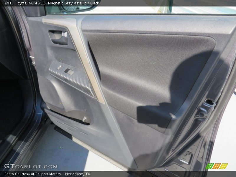 Magnetic Gray Metallic / Black 2013 Toyota RAV4 XLE