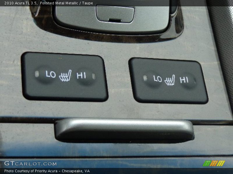 Polished Metal Metallic / Taupe 2010 Acura TL 3.5