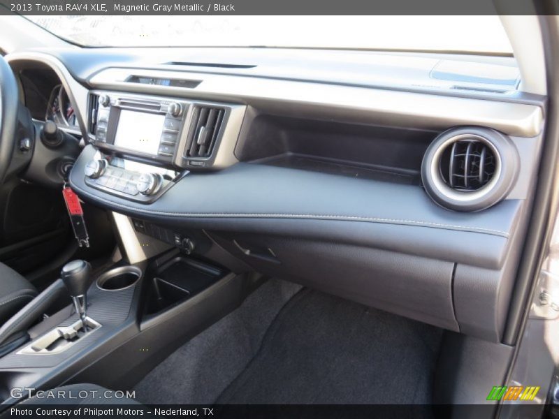 Magnetic Gray Metallic / Black 2013 Toyota RAV4 XLE