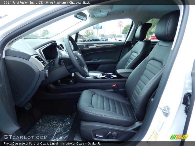 Front Seat of 2014 Fusion Energi SE