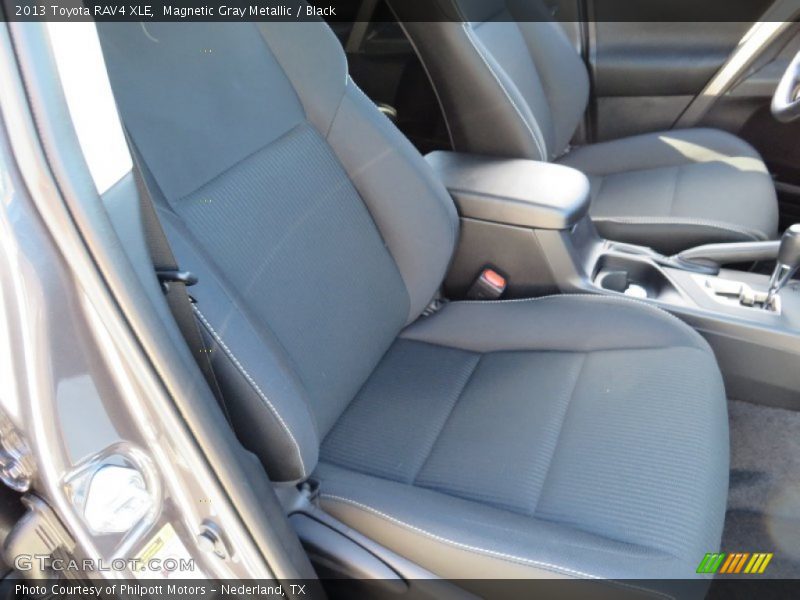 Magnetic Gray Metallic / Black 2013 Toyota RAV4 XLE