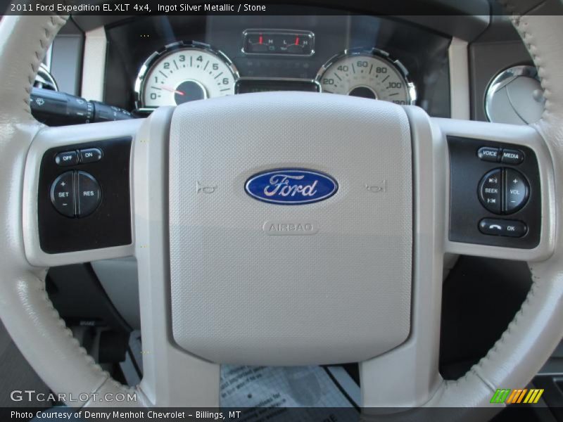 Ingot Silver Metallic / Stone 2011 Ford Expedition EL XLT 4x4
