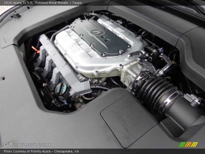 Polished Metal Metallic / Taupe 2010 Acura TL 3.5
