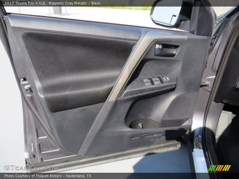 Magnetic Gray Metallic / Black 2013 Toyota RAV4 XLE