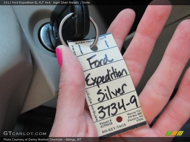 Ingot Silver Metallic / Stone 2011 Ford Expedition EL XLT 4x4