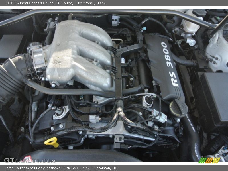 Silverstone / Black 2010 Hyundai Genesis Coupe 3.8 Coupe