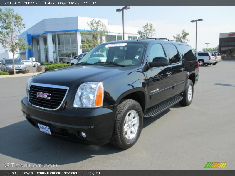 Onyx Black / Light Tan 2013 GMC Yukon XL SLT 4x4