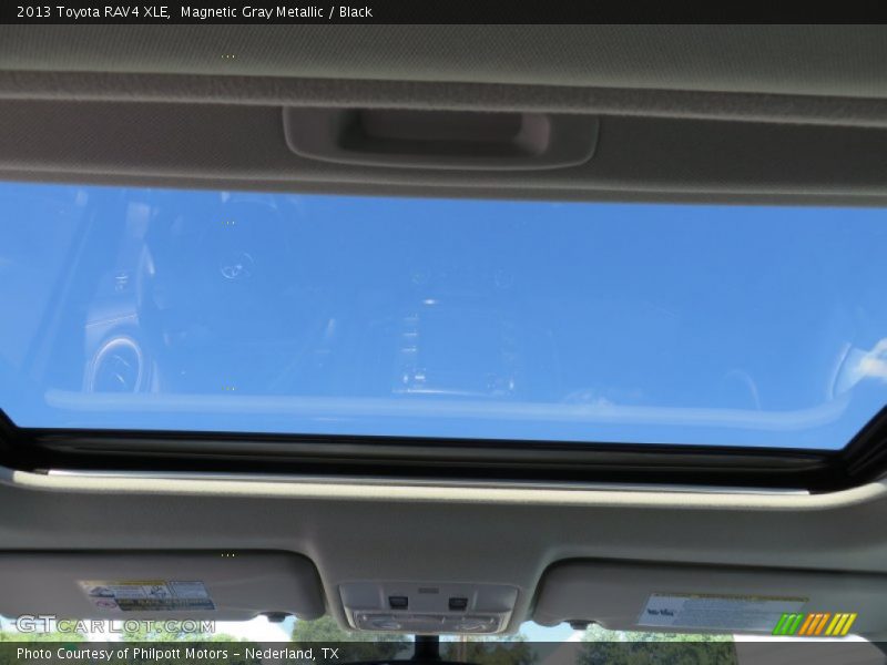 Magnetic Gray Metallic / Black 2013 Toyota RAV4 XLE